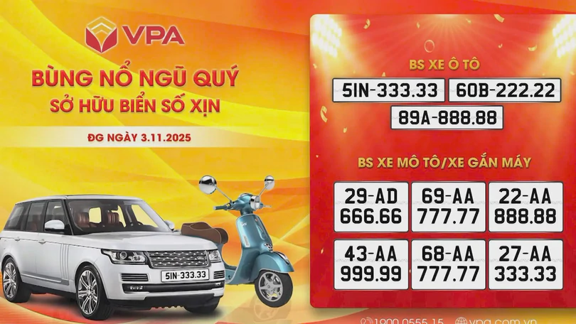 Gần 30 biển ngũ quý siêu đẹp đưa ra đấu giá tháng 11