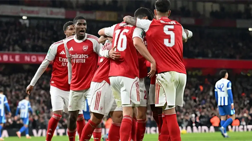 Arsenal, Manchester City và Chelsea nhẹ nhàng vào tứ kết Carabao Cup
