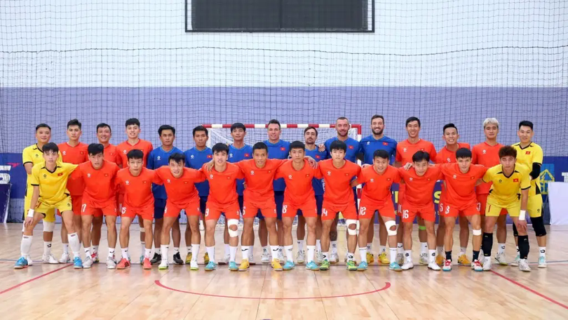 Futsal nam Việt Nam tập trung chuẩn bị cho SEA Games 33