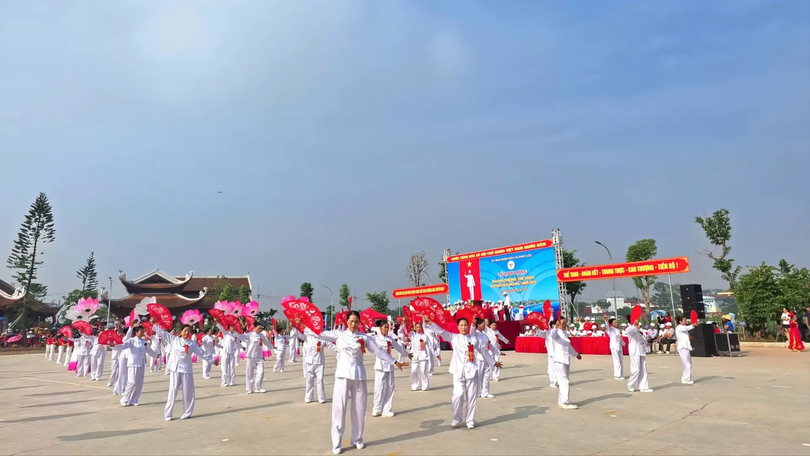 Khai mạc Đại hội Thể dục Thể thao xã Phúc Lộc