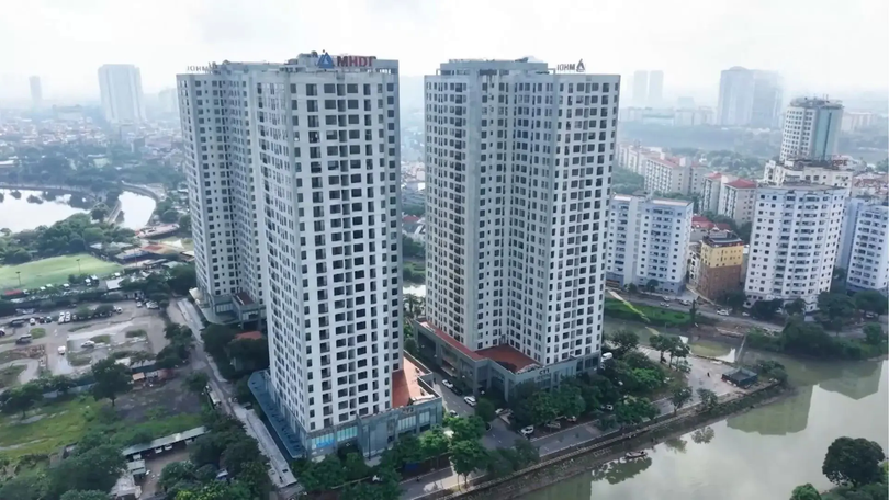 Dự án tái định cư X2 Định Công thưa thớt người đến ở