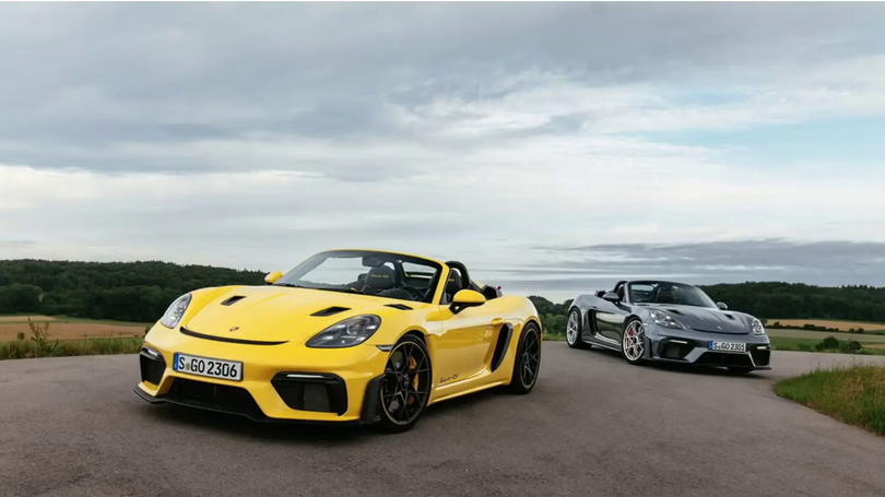 Porsche Cayman và Boxster tiếp tục sử dụng động cơ đốt trong