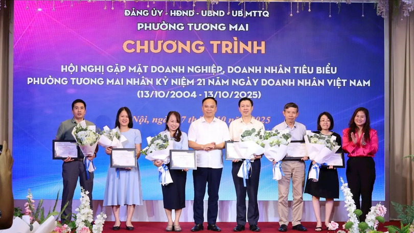 Thành lập Đảng bộ Doanh nghiệp phường Tương Mai