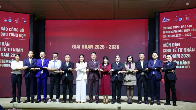 Đào tạo 10.000 CEO phát triển kinh tế tư nhân bền vững
