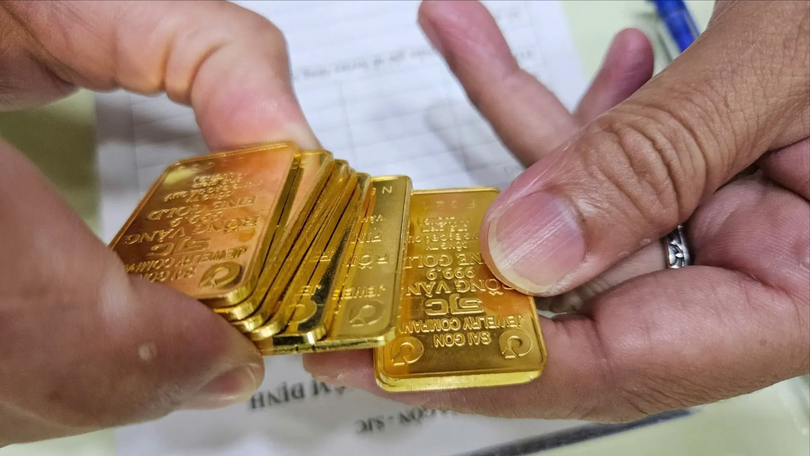 Giá vàng trong nước tiếp tục lập kỷ lục mới