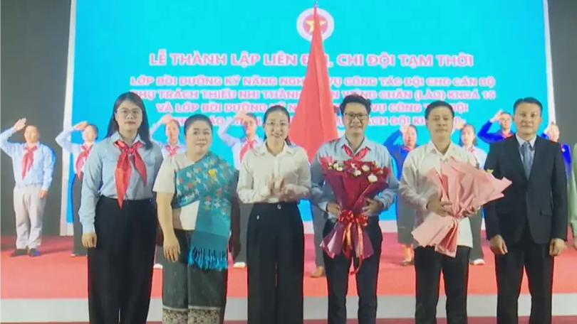 Khai mạc lớp bồi dưỡng cho cán bộ Thành đoàn Lào