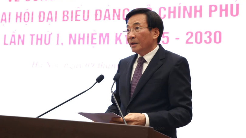Xây dựng Đảng bộ Chính phủ trong sạch, vững mạnh