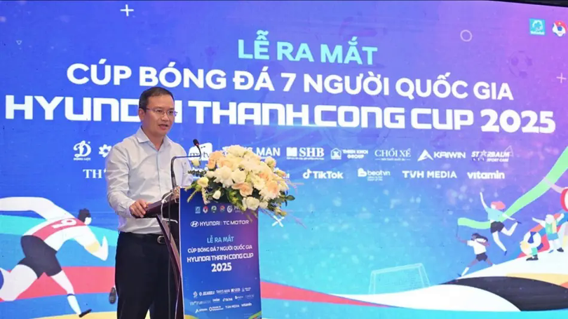 Công bố giải bóng đá 7 người Cúp quốc gia 2025