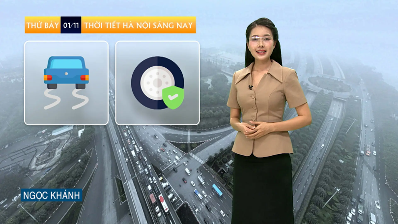 Dự báo thời tiết sáng | 01/11/2025