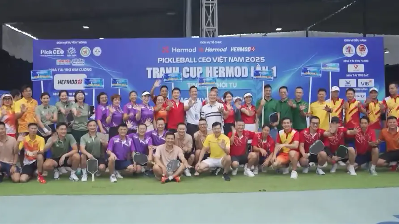 Dấu ấn giải Pickleball CEO Việt Nam 2025