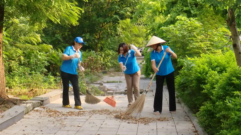 Phụ nữ Kiến Hưng lan tỏa 'cuối tuần xanh' trong cộng đồng | Người tốt quanh ta | 10/11/2025