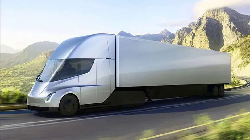 Xe đầu kéo chạy điện Tesla được hỗ trợ sạc siêu nhanh