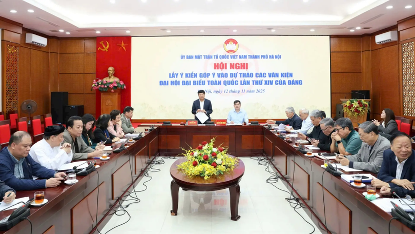 MTTQ Thành phố góp ý dự thảo văn kiện Đại hội XIV