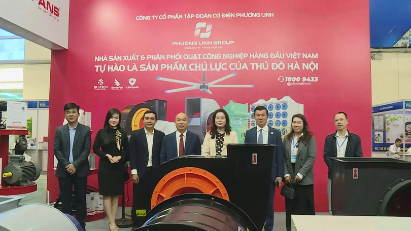 Hơn 200 doanh nghiệp tham gia hội chợ sản phẩm công nghiệp