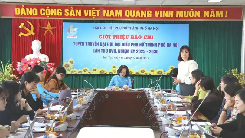 Ngày 20-21/11 diễn ra Đại hội đại biểu Phụ nữ TP Hà Nội
