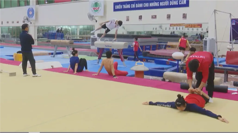 Thể dục dụng cụ nữ quyết tâm đổi màu huy chương SEA Games
