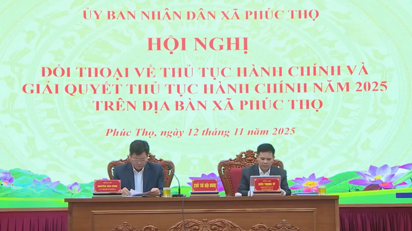 Đối thoại nâng cao hiệu quả giải quyết thủ tục hành chính