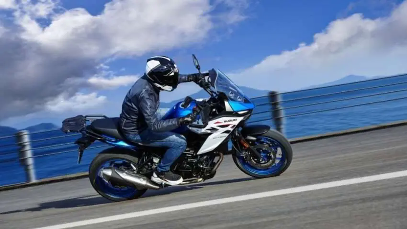 Suzuki ra mắt mẫu mô tô đường trường SV-7GX 2026