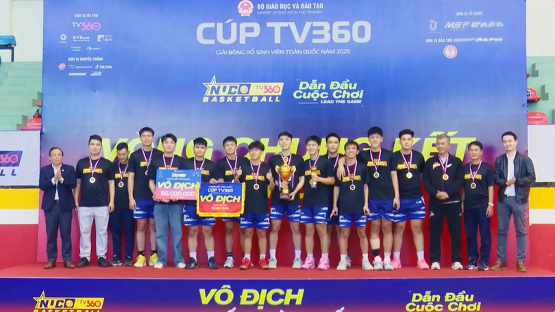 Kết thúc Giải Bóng rổ sinh viên toàn quốc