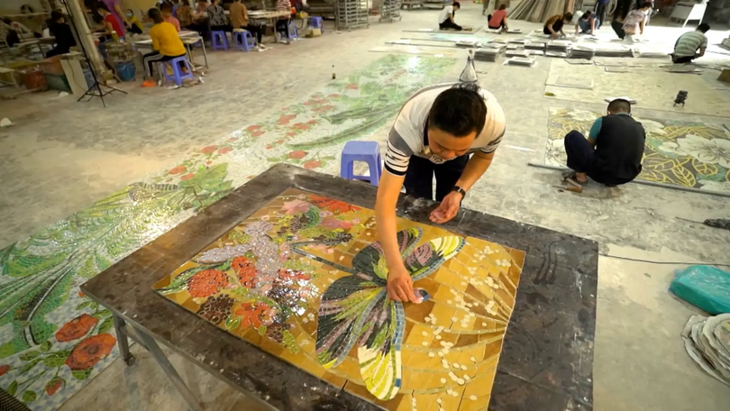 Nghệ thuật gốm sứ mosaic | Hà Nội đến để yêu | 15/11/2025
