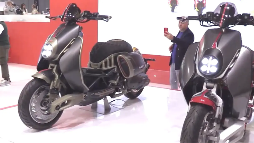 Italjet Roadster 400 mang thiết kế phá cách, đậm chất 'quái thú'