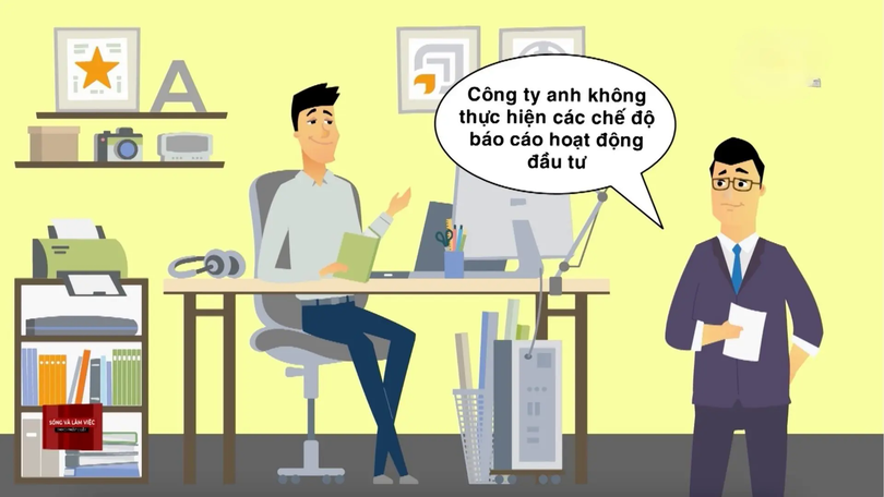 Xử phạt doanh nghiệp không báo cáo hoạt động đầu tư | Sống và làm việc theo pháp luật | 16/11/2025