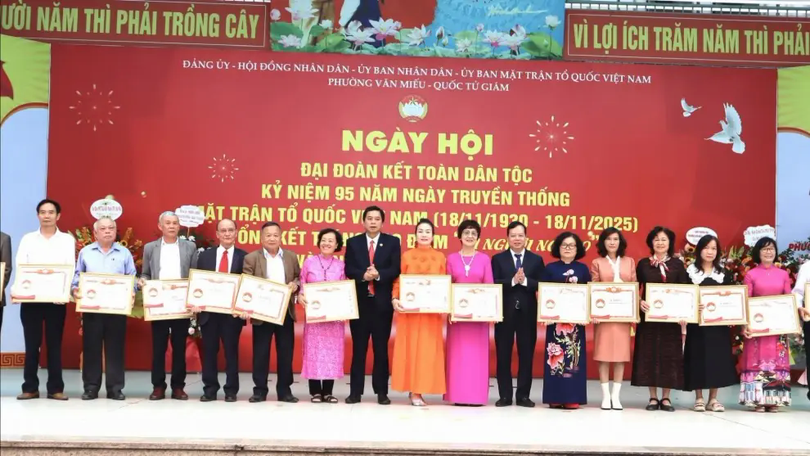 MTTQ phường Văn Miếu – Quốc Tử Giám là trung tâm đoàn kết