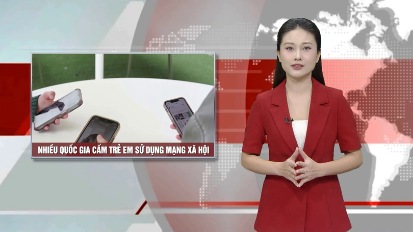 Nhiều quốc gia cấm trẻ em sử dụng mạng xã hội | Nhìn ra thế giới | 19/11/2025