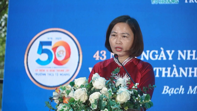 Trường THCS Tô Hoàng: Tự hào hành trình 50 năm