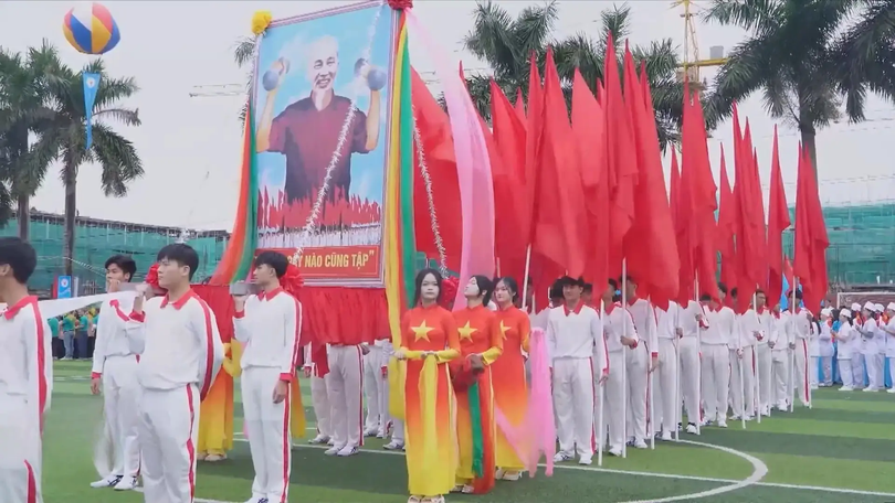 Hơn 1.400 người tham gia Đại hội TDTT xã Ô Diên