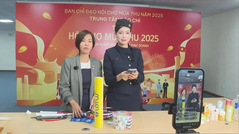 Lan tỏa Hội chợ mùa Thu trên các nền tảng số