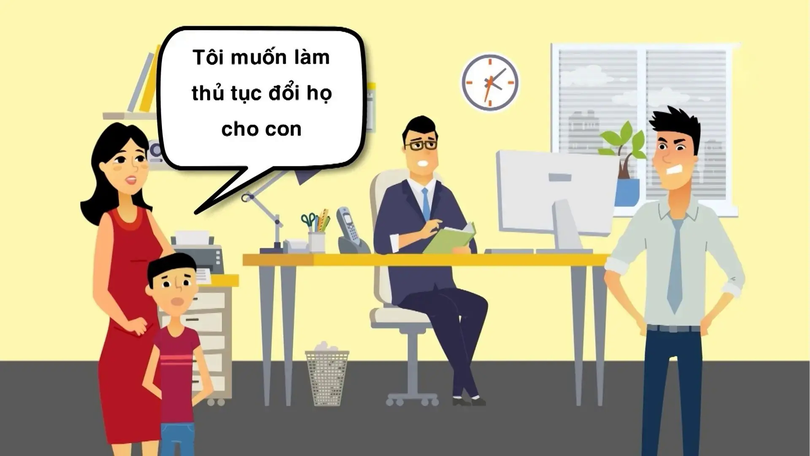 Đổi họ cho con | Sống và làm việc theo pháp luật | 02/11/2025