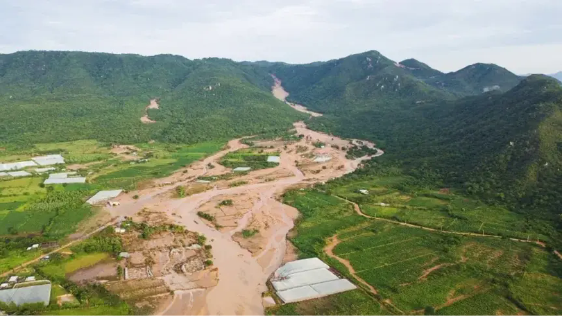 Lâm Đồng: Hồ bị vỡ không có giấy phép