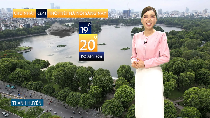 Dự báo thời tiết sáng | 02/11/2025