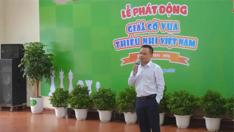 Phát động Giải Cờ vua Thiếu nhi Việt Nam - Cúp VIVINA 2025-2026