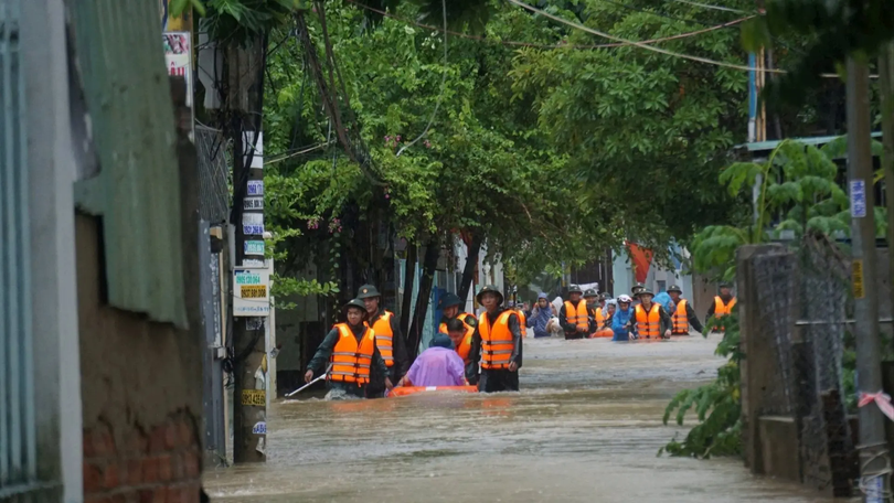 Các tỉnh miền Trung tiếp tục có mưa lớn