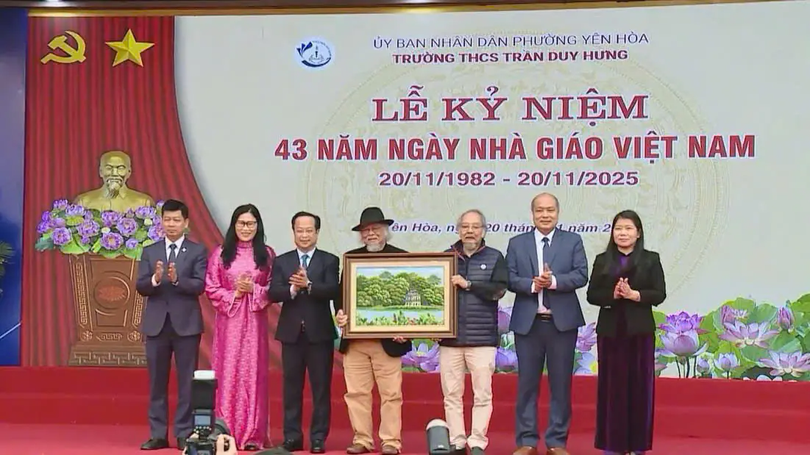 Trường THCS Trần Duy Hưng tri ân đội ngũ nhà giáo