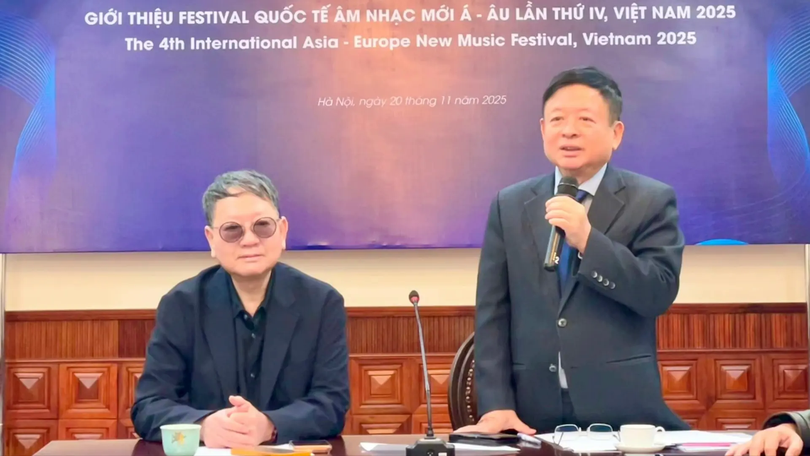 Festival quốc tế âm nhạc mới Á - Âu khai mạc ngày 27/11