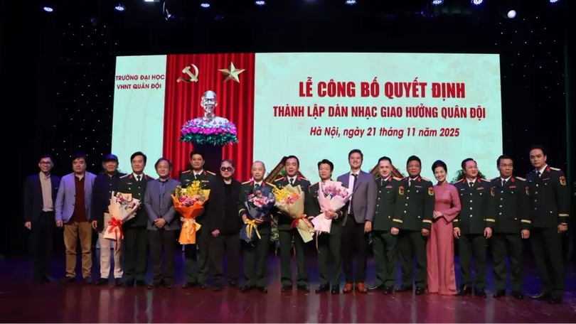 Thành lập Dàn nhạc Giao hưởng Quân đội
