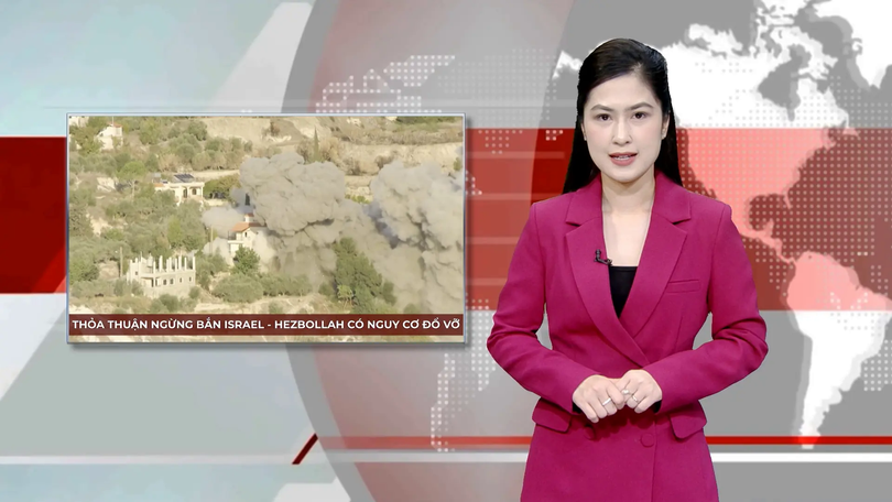 Thỏa thuận ngừng bắn Israel – Hezbollah có nguy cơ đổ vỡ | Nhìn ra thế giới | 21/11/2025