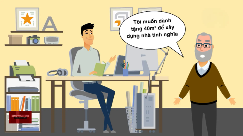Tặng cho nhà tình nghĩa có cần đáp ứng diện tích tách thửa tối thiểu | Sống và làm việc theo pháp luật | 21/11/2025