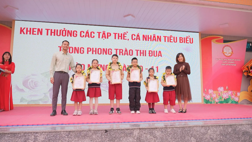 Ngôi trường mới phấn đấu tạo dựng chất lượng giáo dục