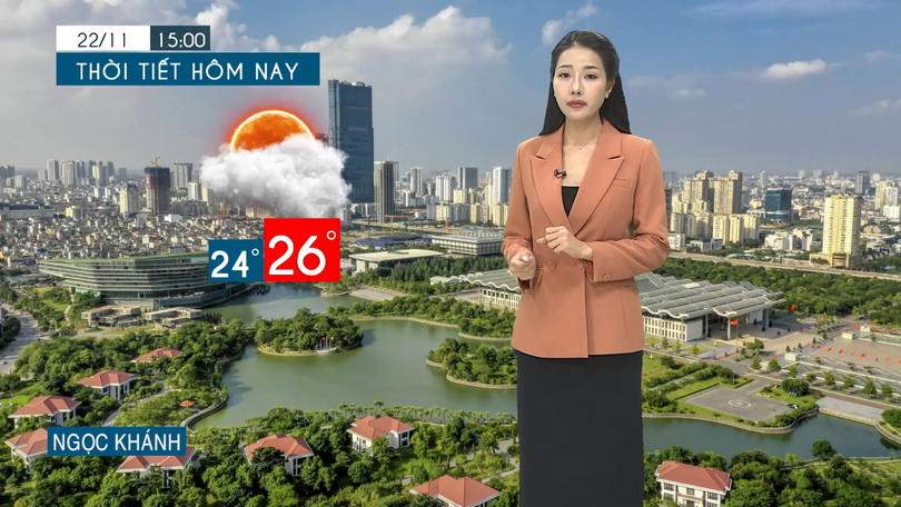 Dự báo thời tiết tối | 22/11/2025
