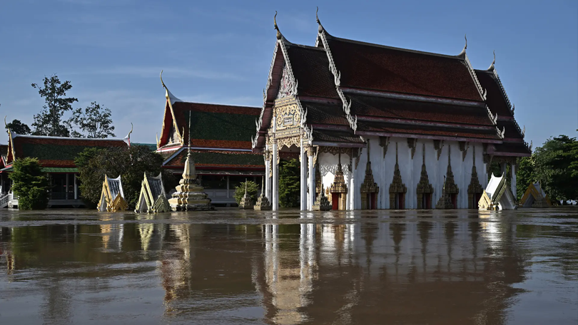 Mưa lớn gây ngập lụt nghiêm trọng tại miền Nam Thái Lan
