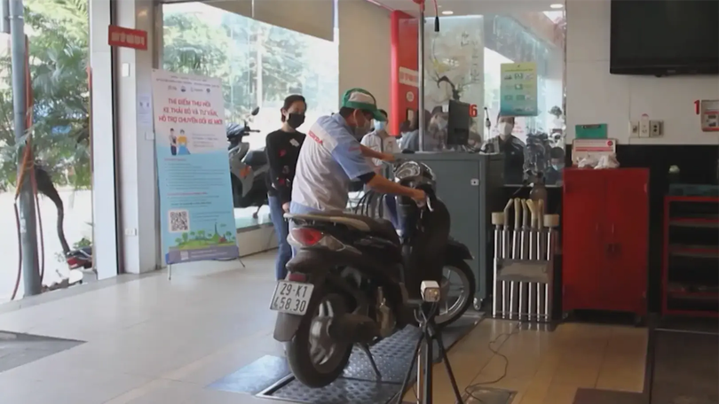 Hà Nội dự kiến gói hỗ trợ đổi xe máy sang xe điện