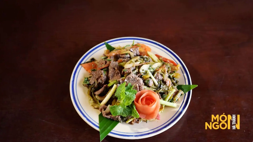 Bò xào dưa chua
