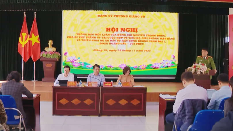 Phát động 20 ngày đêm hoàn thành GPMB Vành đai 1