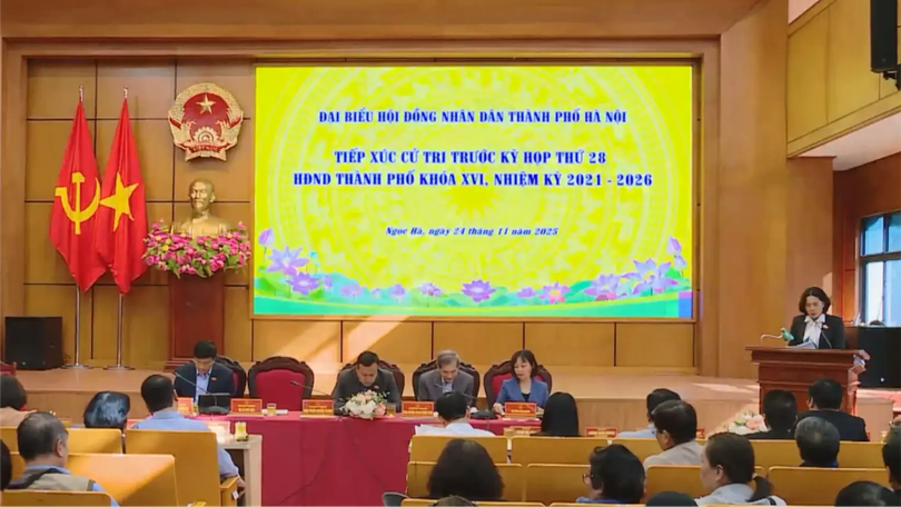 Cử tri kiến nghị thành phố khắc phục tình trạng úng ngập