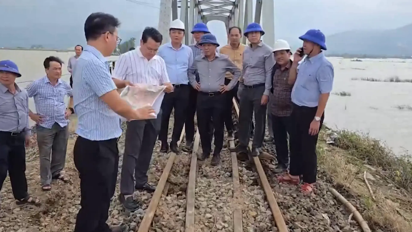 Dự kiến thông tuyến đường sắt qua Nam Trung bộ tối 25/11