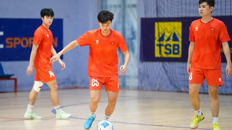 Đội tuyển futsal Việt Nam không gặp áp lực trước SEA Games